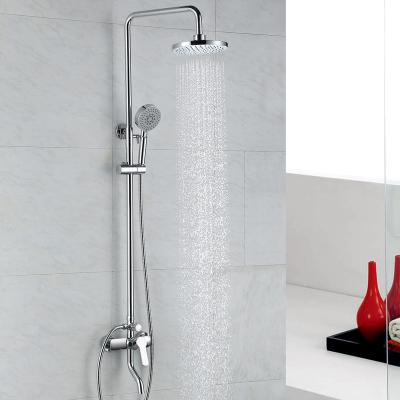 China Without Sliding Bar Shower Sets Faucets Bathroom Shower Mixer Tap Watermark Mixer Tap Wall Mount Shower Faucet for sale