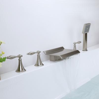 China Without Slide Bar Faucets Bathroom Shower Mixer Taps Bath Shower Mixer Taps Brass Faucet for sale