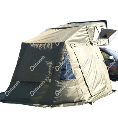 China Camouflage Offroad Game 4x4 Trailer Car Tent 2-4 People / Hard Field Shell Roof Top Tent For Sale for sale