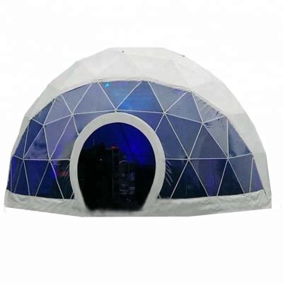 China Special New Design Dome Tent Supplier Strong Outdoor Geodesic Dome Tent Round PVC Fire Retardant Snow Loading China for sale