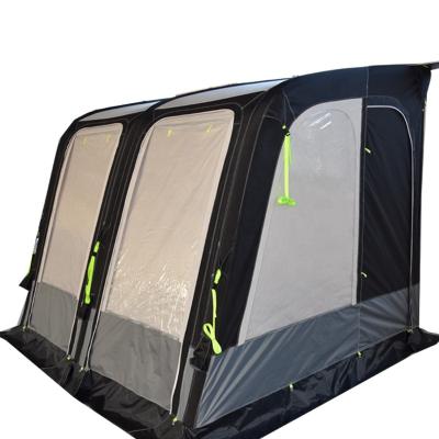 China Straight Bracing Type High Quality Portable Inflatable 4x4 Car Awning Tent for sale