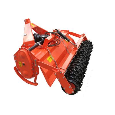 China Cultivate Farmland Heavy Duty 3 Point Tractor Rotary Tiller With Packer Roller for sale