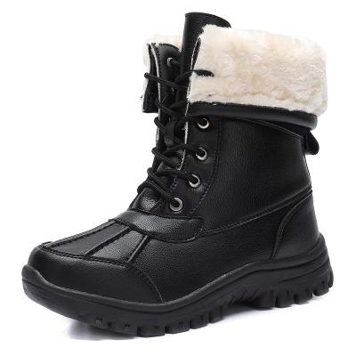 China 2021 new fashion winter women's Martin leather boots the trend rejects high top leather shoes for sale