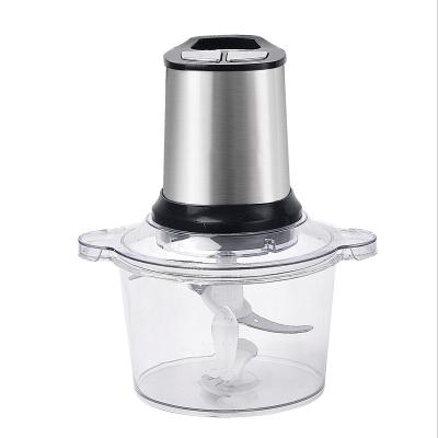 China Effcient Small Food Grinder Removable Food Cleaver PP Shredder Easy To Clean Electric Food Chopper for sale