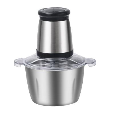 China Effcient Spot Stainless Steel Kitchen Kit Food Machinery Parts Detachable Electric Chopper for sale