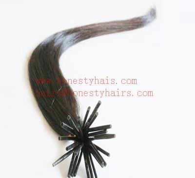 China 100% REMY hair extension, Keratin Bond hair extension 12