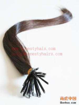 China 100% REMY hair extension, Keratin Bond hair extension 12