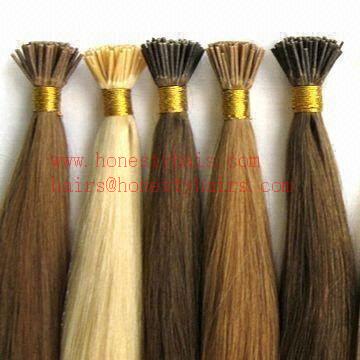 China 100% REMY hair extension, Keratin Bond hair extension 12