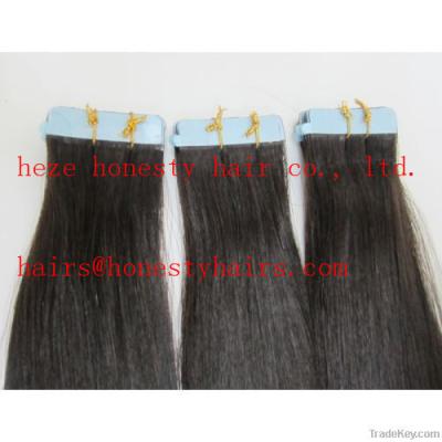 China PU tape hair extension  skin weft 10