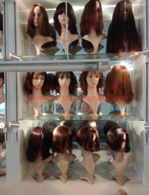 China Full skin natural 100% human hair wig/full lace/front lace/ machined/hand tied wigs for sale