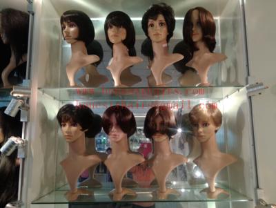 China Full skin natural 100% human hair wig/full lace/front lace/ machined/hand tied wigs for sale