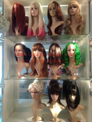 China Full skin natural 100% human hair wig/full lace/front lace/ machined/hand tied wigs for sale