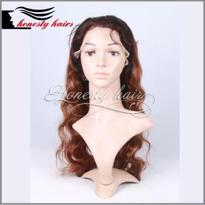 China Full lace wig, T colors BW 100% remy hair, Front lace/Machined wig can be customized. for sale