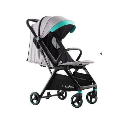 China Polyester The Highest Quality Adjustable Travel Multifunctional Easy Foldable Portable Convertible Baby Walker Stroller for sale