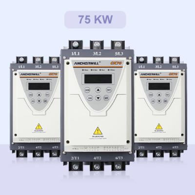 China Anchorwill soft starter 3 phase 75kw 380V 50/60Hz Built in bypass soft starter motor soft starter for sale