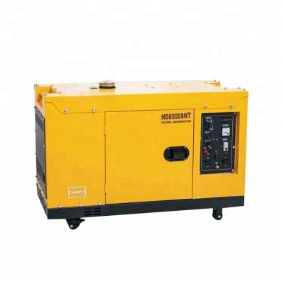 China 5kw/6kw/7kw silent diesel generator 6500SNT for sale