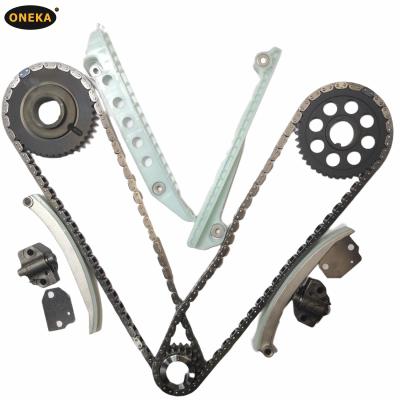 China METAL+RUBBER [ONEKA] Timing Chain Kit For Ford Explorer Timing Chain Tensioner F6AZ-6L266-DA F6AZ-6L266-CA for sale