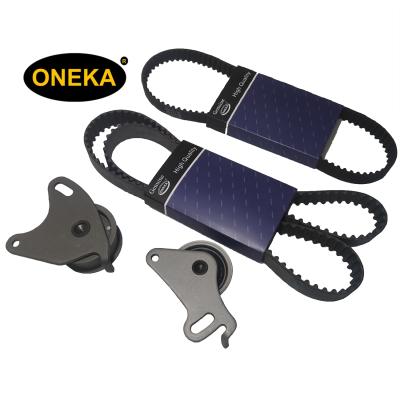 China Good quality D4BA 2.5L [ONEKA] 2431542200 2335642500 2335742030 2431742020 belt tensioner kits for Hyundai D4BA D4BF D4BH for sale