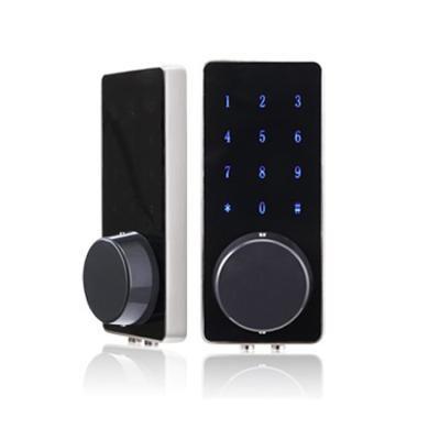 China Zinc Alloy Smart Phone APP Door Lock Code Lock With Touch Screen Password for sale