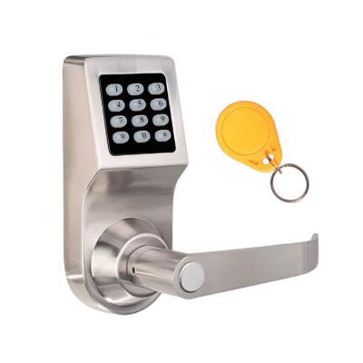 China Household Digital Rfid CardDoor Lock With Handles for sale