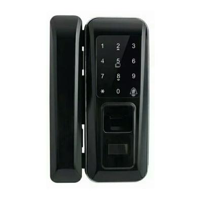 China ABS Biometric Fingerprint Remote Glass Door Lock for sale