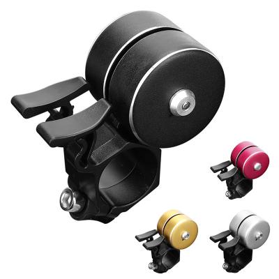 China Loud Sound High Decibel Bicycle Bells Super Ringer Mountain Bike Dual Bells Balance Bike Stroller Equipment Bicycle Accessories for sale