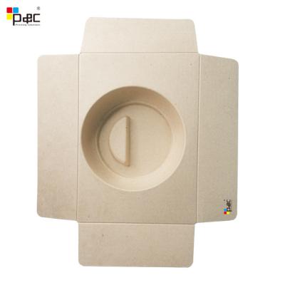 China Biodegradable Dry Press Molded Recyclable Paper Pulp Boxes Packaging Boxes Inner Tray for sale