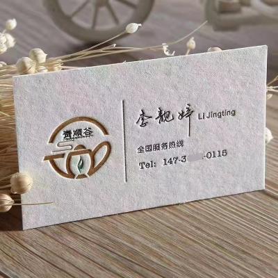 China Name Card Business Card Anti Curl Printing Custom Design PVC Gold Stamping Making Double Sided Color Name Card Clip for sale