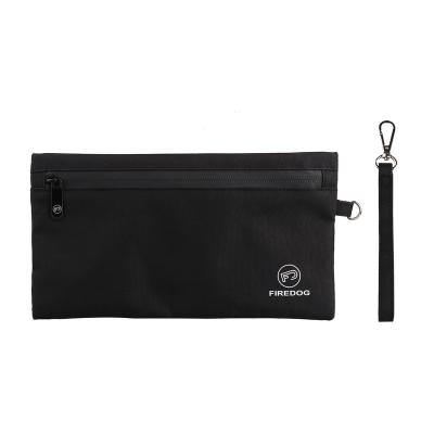 China Protable ANDRONS PU Leather Carbon Lined Travel Stash Smell Proof Zipper Bag for sale