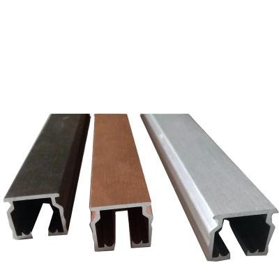 China door & Window Track Aluminum Sliding Profile for sale