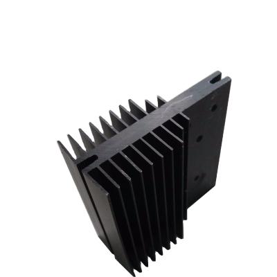 China Black Heatsink Powder Coated Aluminum Heatsink Porcelain Extrusion Profile Top Aluminum Manufacturers for sale