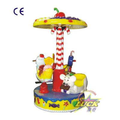 China Hot Selling Custom Made High Quality Children Ride Small Portable Mini Horse Carousel For Sale XZ0305A for sale