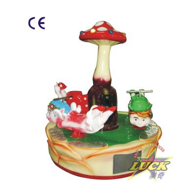 China Top Quality Latest Design Mini Kiddie Amusement Rides 3 Seats Spinning Swing Carousel XZ0306D for sale