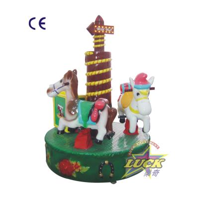 China New Popular Super Wild West Electric Carousel XZ0303B 3 Seats Wholesale Customized Good Quality for sale