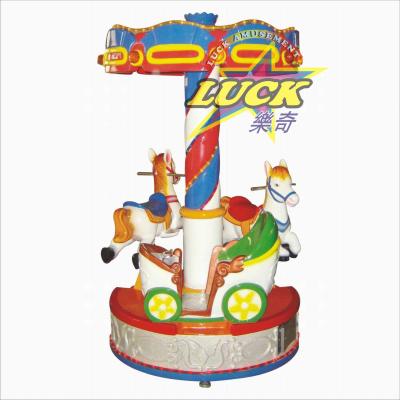 China Hot Sale Amusement Games Kiddie Rides Merry Park Rides Round Carousel XZ0301A for sale