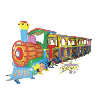 China Latest Design Top Quality Amusement Park Ride On Kids Fair Mini Electric Train HT0808C for sale