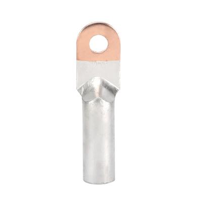 China Wire Connecting DTL-1-150 AL-CU High Quality Copper Aluminum Friction Welded Bimetal Type Cable Termination Crimp Hooks for sale