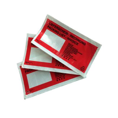 China Strong Adhesive Factory Logo Poly Mailer Mailing Bag Custom Packing List Invoice Enclosed Envelopes for sale