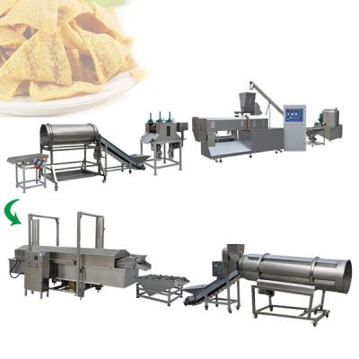 China food & Factory 2020 Hot-selling Doritos Production Line Doritos French Fries Drink Making Machine Tortilla French Fries Making Machine for sale