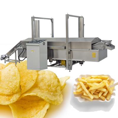 China food & Beverage Factory Fried Crispy Chips Food Machinery Extruder Bugles Wheat Flour Snacks Processing Line for sale