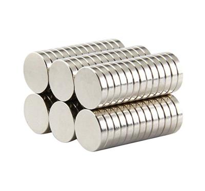 China Super Strong Industrial Neodymium Disc Magnet 6mm 8mm 10mm 12mm n35 n40 n52 Disc Magnet for sale