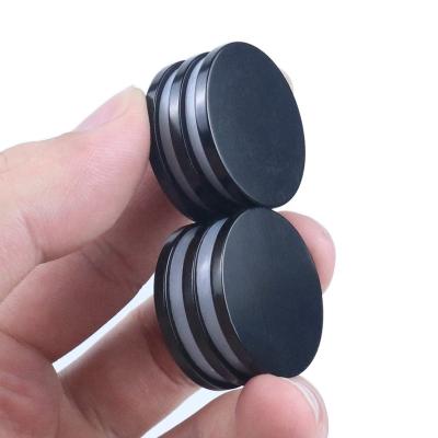 China Industrial Neodymium Disc Magnet Super Strong Neodymium Magnet Black Epoxy Coated Magnets for sale