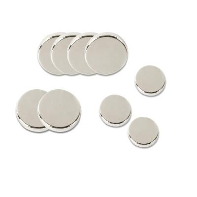 China Rare Earth Magnet China Manufacturer Ni Coating Super Disc NdFeb Industrial Neodymium Strong Magnet 45shipping and Handling for sale