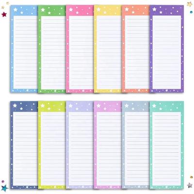 China Shape Fridge Sticky Notes Custom Design Magnetic Notepad Fridge Magnet Notepad for sale