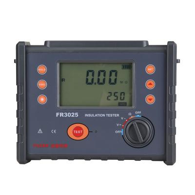 China Voltage Test FUZRR FR3025 Gauge Meter Insulation Resistance Tester Voltage Meters for sale