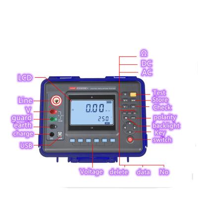 China Digital Voltage Test FUZRR ES3035E+ Insulation Resistance Meter (megohmmeter 10KV, 1Tohm) for sale