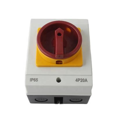 China ABS+PA66 IP65 230V/440V AC Main Switch Isolator Switch ukf0 for sale