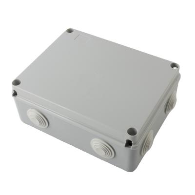 China Excellent IP55 Waterproof Surface Mount China Junction Box Gray PVC Mouthpieces for sale