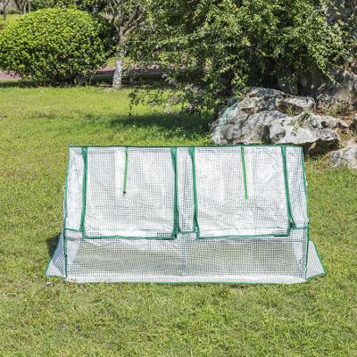 China Easily Assembled Super September double window portable easy to assemble small outdoor garden greenhouse for sale