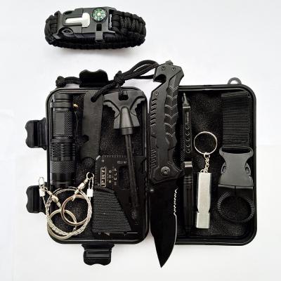 China Portable Survival Tools Survival Equipment Outdoor Camping Wild Hunt Survival Kit for sale